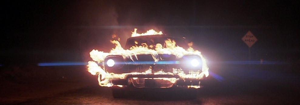 christine car on fire
