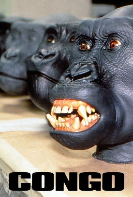 Original Stan Winston Studios amy Congo Gorilla Silicone Movie